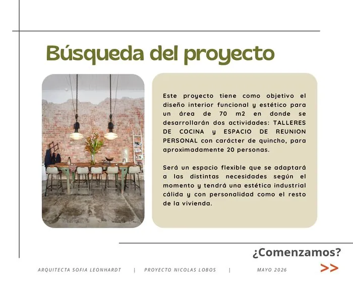 Búsqueda del proyecto