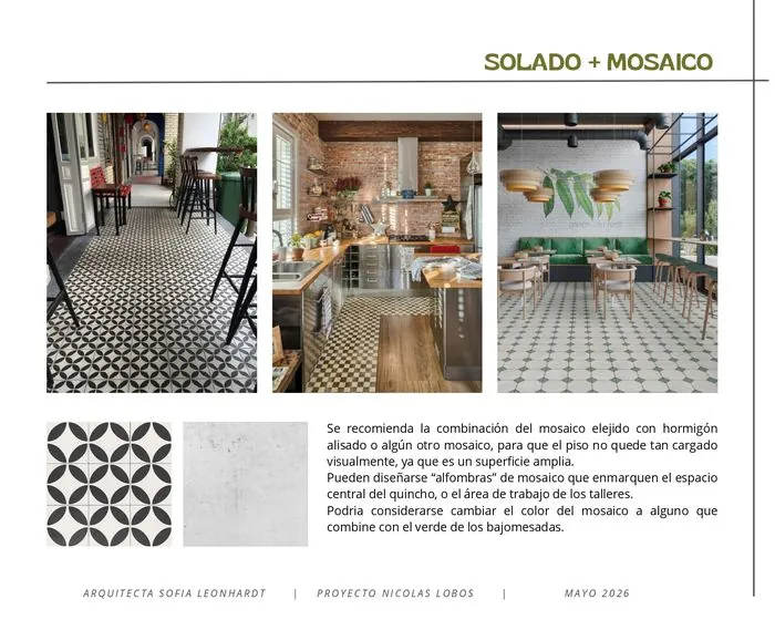 Solado + Mosaico