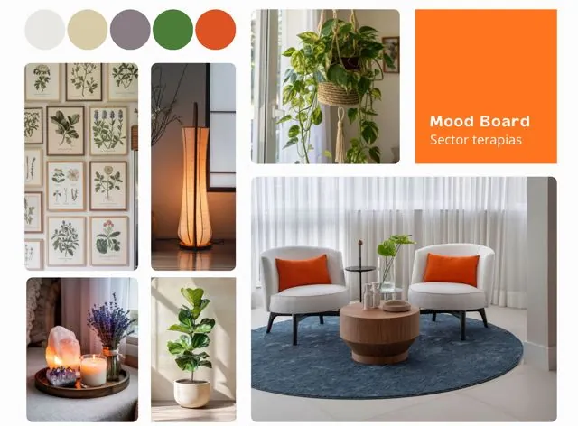 Mood Board · Sector terapias