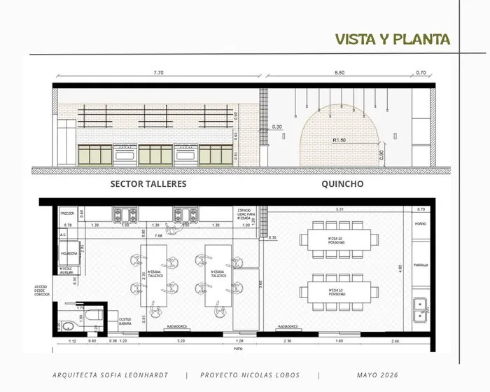 Vista y Planta